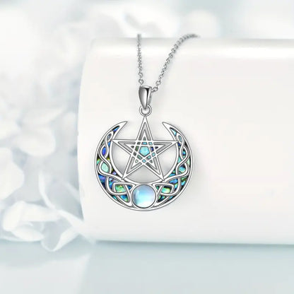 Cinereal Silver Pendant Necklace