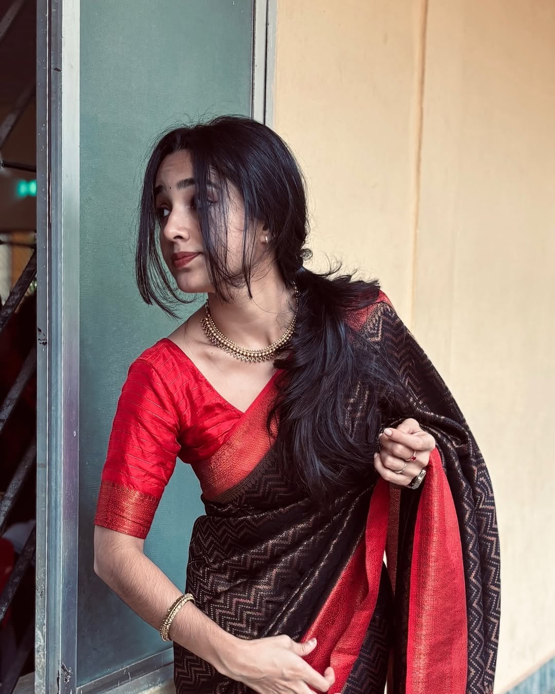 Aphotic Black Banarasi Silk Saree
